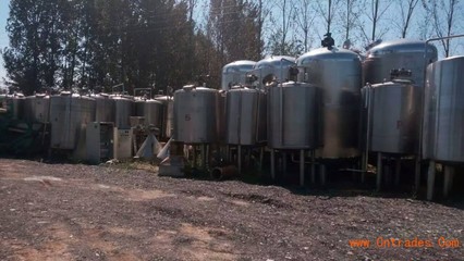 蕪湖市回收二手乳品不銹鋼攪拌罐_化工設(shè)備_機(jī)械及行業(yè)設(shè)備_求購_中國貿(mào)易網(wǎng)